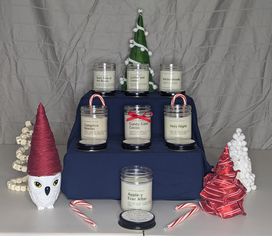 Discover the Magic of Wicky Business Candles at the Sip and Shop Christmas Market