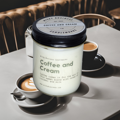 Coffee and Cream Candle (5 oz)